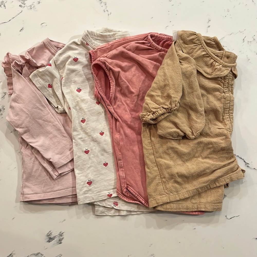 Zara 2-3T toddler girls shirt lot